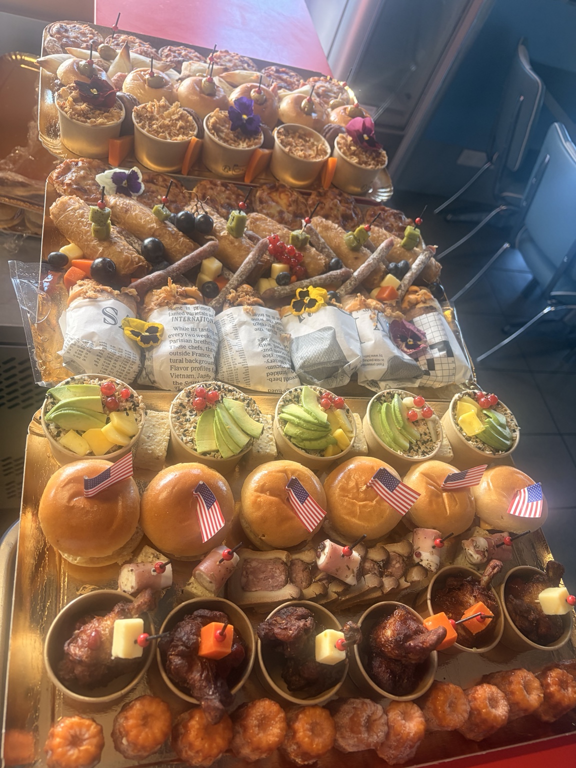 Véritable plateau gourmand à 22 euros préparé au Strike Bowling Diner Pamiers